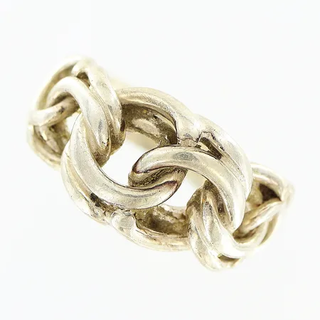 Ring Bismarck stl:17¼ bredd 4-10mm silver 925/1000 Vikt: 5 g