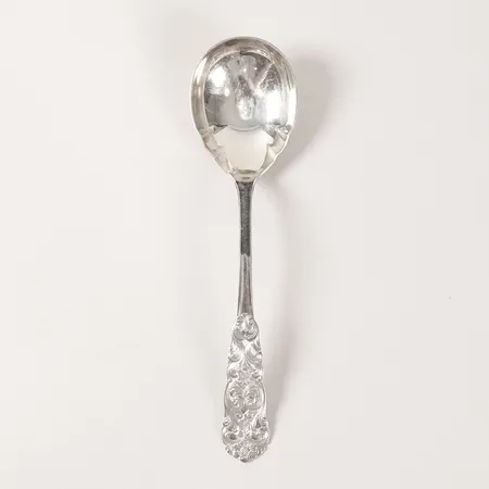 Serveringsked Valdres, längd: 22cm, Tonsberg Norge, silver 830/1000 Vikt: 70,2 g