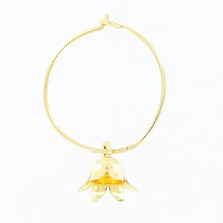 Enstaka örhänge 16mm, 18K Vikt: 0,1 g