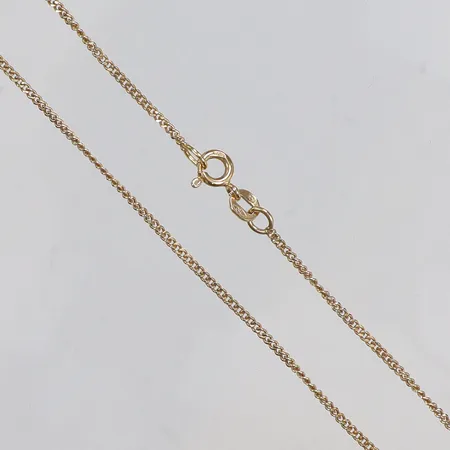 Kedja Pansar längd 41cm, bredd 1mm, 18K Vikt: 3,3 g