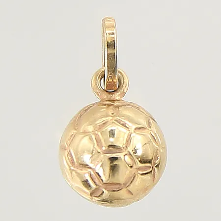 Hänge fotboll, Ø7mm, 18K  Vikt: 0,5 g