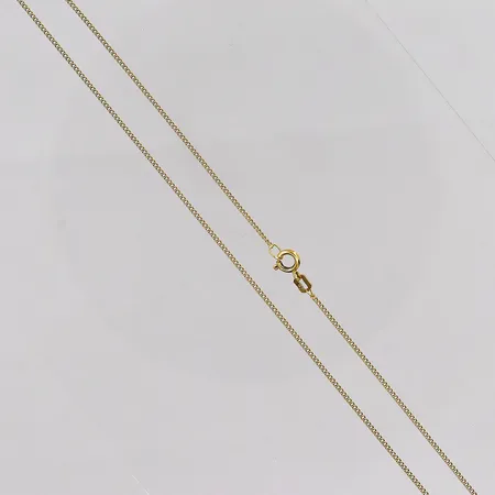 Kedja Pansar längd 40cm bredd 1,1mm 18K Vikt: 1,8 g