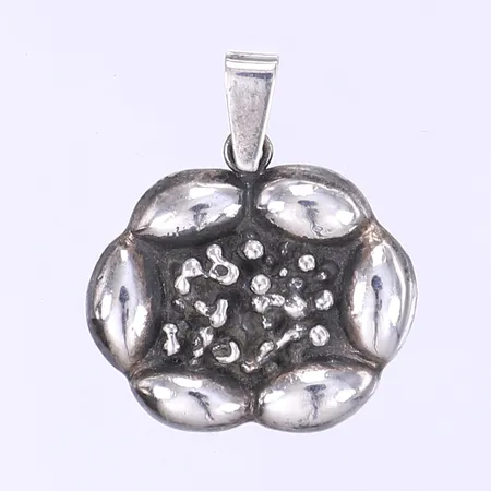 Hänge blomma längd inkl ögla 28mm bredd 25mm silver 925/1000 Vikt: 5,5 g