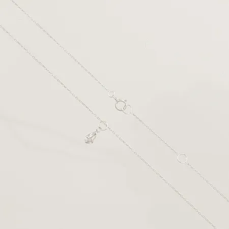 Kedja Ankar med hänge, längd 42-45cm, bredd 1mm, silver 925/1000  Vikt: 1,4 g