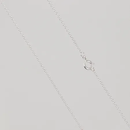 Kedja rundad Ankar längd 45-50,5cm bredd 0,8mm, Glitter International Ab, 925/1000, Vikt: 1,1 g