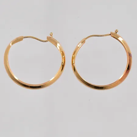 Örhängen Ø 18mm bredd 4,8mm 18K Vikt: 1 g