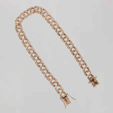 Armband Bismarck längd 18,5cm bredd 6,5mm, 18K, Vikt: 13 g