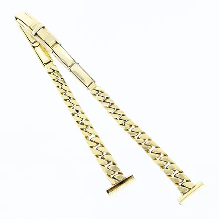 Klocklänk i metall längd 14,7cm bredd 4-10mm. 