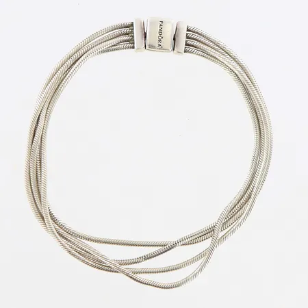 Armband Pandora ALE 17cm, 4-radigt bredd: 6mm, silver 925/1000 Vikt: 11,7 g