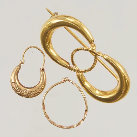 Diverse guld defekt 18K 3,8g.