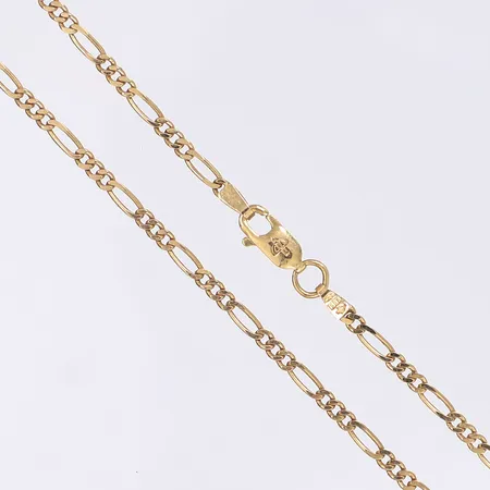 Halskedja Balestra Figaro längd 42cm bredd 2mm 18K Vikt: 5,5 g