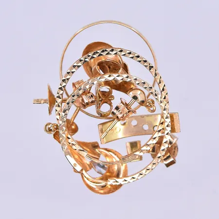 Diverse guld, 18K. Vikt: 4,4 g