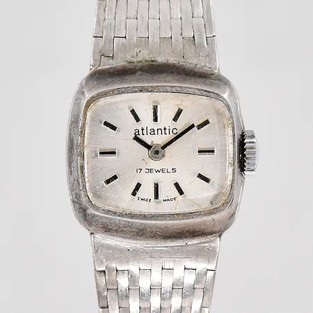 Damur Atlantic Ø 18,6mm 17 Jewels manuell längd 18cm silver 800/1000