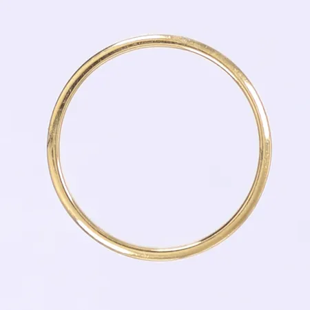 Ring slät GHA stl: 18 bredd 2mm förgyllt silver 925/1000 Vikt: 1,1 g