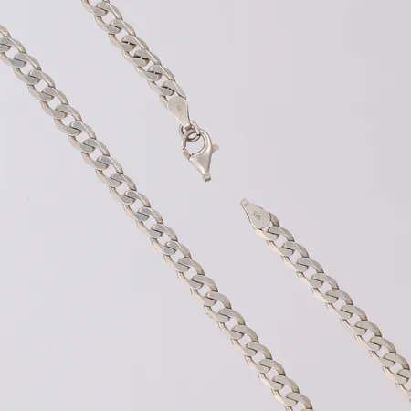 Kedja Pansar längd 50,5cm defekt silver 925/1000 Vikt: 17,5 g