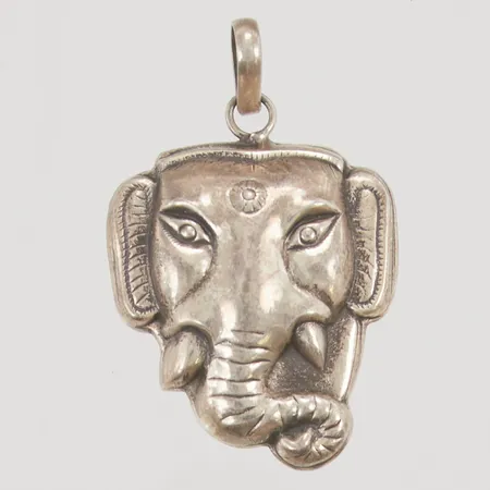 Hänge "Ganesha" 42x32mm 925/1000 Silver 8,8g.