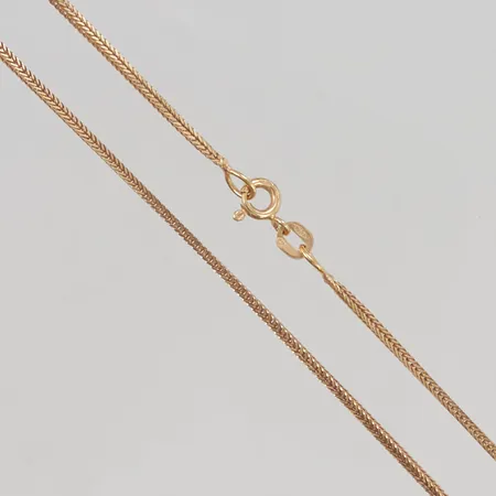 Kedja 41cm bredd 1,2mm 18K 3,8g.