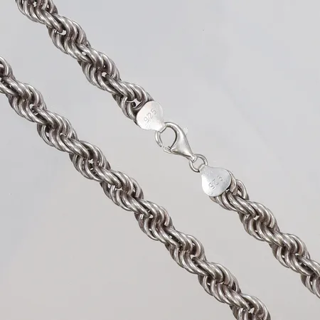 Kedja Cordell längd 56cm bredd 8mm, silver 925/1000 Vikt: 46,1 g