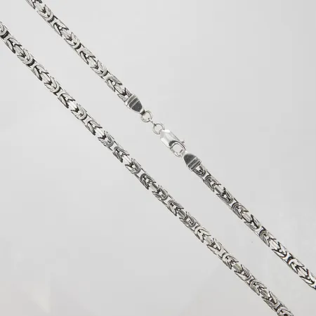 Kedja Kejsarlänk längd: 50cm, bredd: 5,1mm, GHA, silver 925/1000 Vikt: 57,5 g