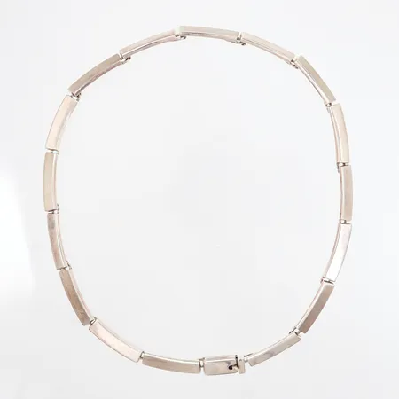 Collier 43cm bredd: 6,5mm, silver 925/1000 Vikt: 69,6 g