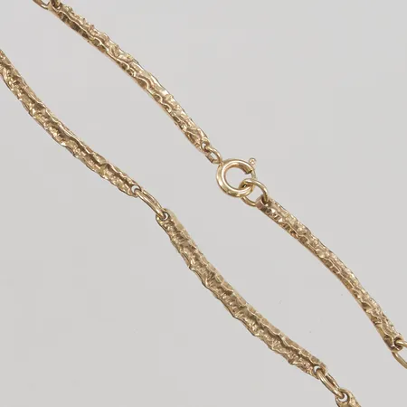 Collier 38cm bredd 2,5mm 14K 15,4g.