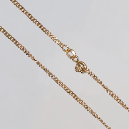 Kedja Pansar 50cm bredd 1,5mm GFAB 18K Vikt: 5,6 g