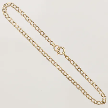 Armband Bismarck längd 18,5cm, bredd 2,7mm, 18K  Vikt: 1,9 g