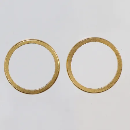 2st Ringar släta gravyr 23K Vikt: 8 g