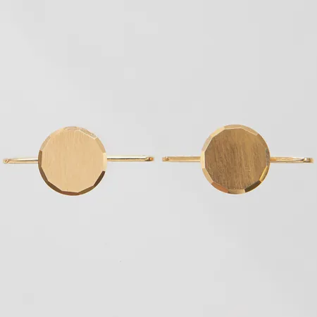 Skjortknappar Ø9mm, Guldvaruaktiebolaget G. Dahlgren & Co Ab år 1957, 18K Vikt: 3 g