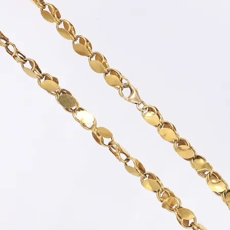 Halskedja defekt 21K Vikt: 13,9 g