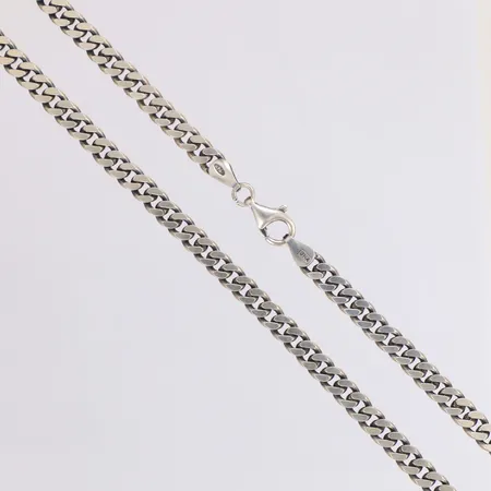 Kedja Pansar GHA längd ca 42,5cm bredd 5,4mm silver 925/1000 Vikt: 26,5 g