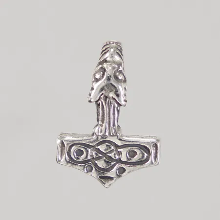 Hänge Torshammare 15mm, bredd 10mm, silver 925/1000 Vikt: 1,6 g