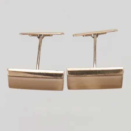 Ett par manschettknappar 20x12mm delvis förgyllda 830/1000 Silver 7,6g.