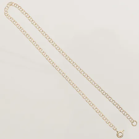 Armband Bismarck längd ca 18,5cm, bredd 3,8mm, 18K Vikt: 1,9 g