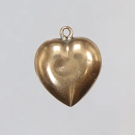 Hänge hjärta, defekt, 18K Vikt: 0,8 g