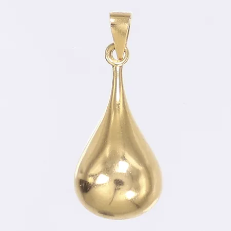 Hänge droppe längd 28mm bredd 10mm 18K Vikt: 1,7 g