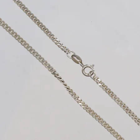 Kedja Pansar 45cm bredd 2mm silver 925/1000 Vikt: 9 g