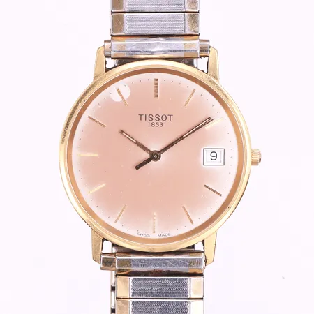 Herrur Tissot,diameter ca 33.4 mm,fungerar ej,18k.