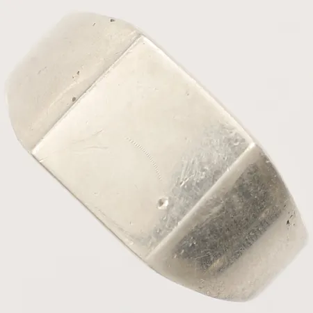 Klackring stl:22, bredd 4-12,4mm, GHA, repig, silver 925/1000 Vikt: 10,9 g