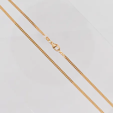 Kedja Pansar Balestra 45cm bredd 2,5mm 18K Vikt: 11,4 g