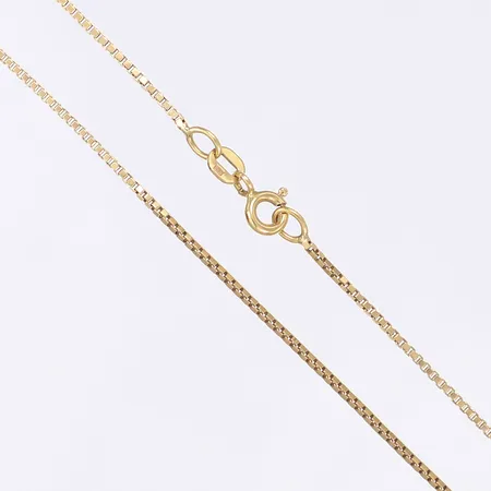 Halskedja Balestra Venezia längd 42cm bredd 1mm 18K Vikt: 4 g