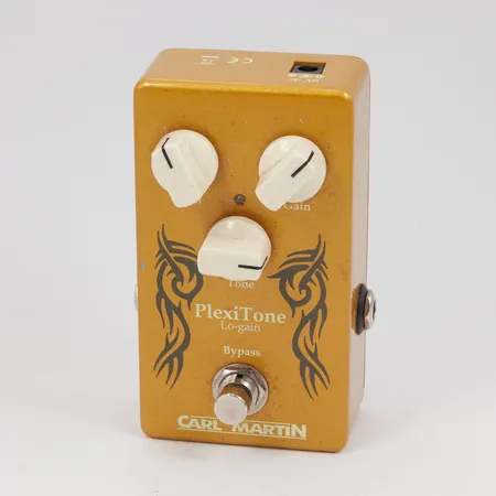 Effektpedal Carl Martin PlexiTone Lo-gain, serienummer 172000596, funktionstestad, bruksskick, inga tillbehör.