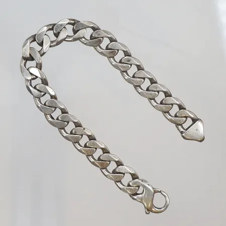 Armband Pansar 21cm bredd 11mm silver 925/1000 Vikt: 41,4 g