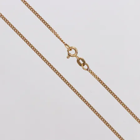 Kedja Pansar Italy längd 45,5cm bredd 1,5mm 18K Vikt: 4,5 g