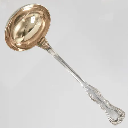 Serveringssked modell: Prins Albert, längd: 180mm, förgylld skål, Carl Hoff, Helsingborg, 1930, silver 830/1000 Vikt: 71,2 g