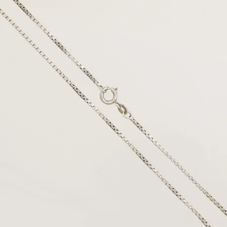 Kedja Venezia, längd 47,5cm, bredd 1,4mm, silver 835/1000  Vikt: 5,5 g