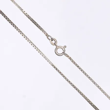 Halskedja Balestra Venezia längd 50cm bredd 1mm silver 925/1000 Vikt: 5,3 g