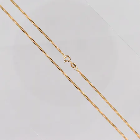 Kedja Pansar Svedbom & Co AB längd 45cm bredd 1,7mm 18K Vikt: 5,4 g