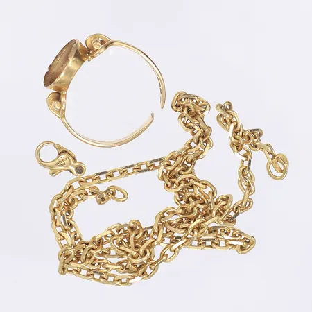 Diverse defekt guld 18K Vikt: 23,3 g