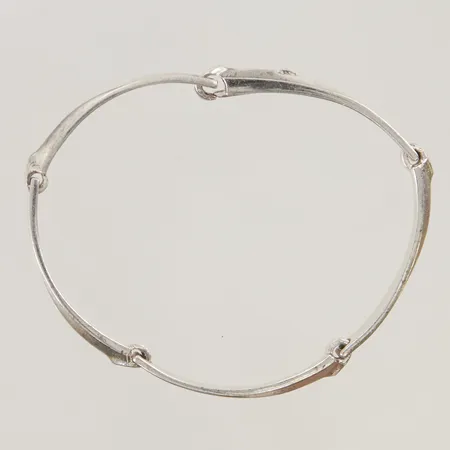 Armband Lapponia Zoltan Popowitz "Agena" ca 19cm bredd 7mm, originalpåse, 925/1000 Silver 18,8g.